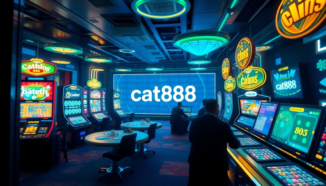 The cat888 online lottery experience with vibrant games and engaging users.