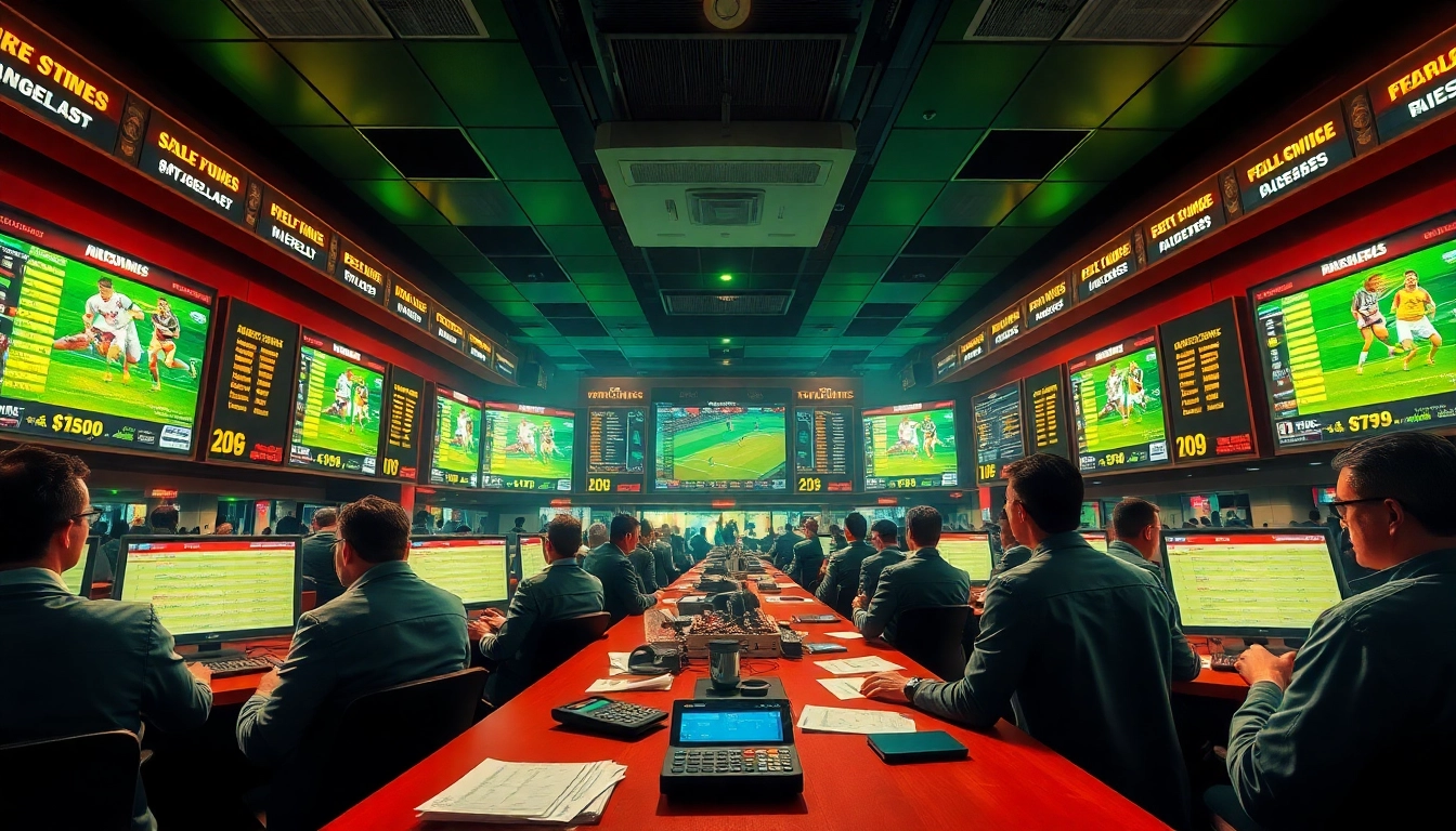 Enthusiastic bettors enjoying a vibrant atmosphere at güvenilir bahis siteleri.