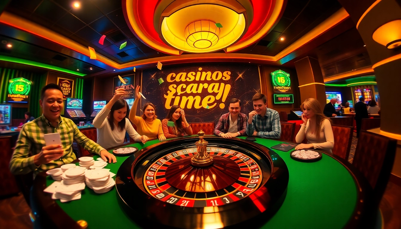 Experience the thrill as players cheer during casino scores crazy time at an action-packed gaming table.